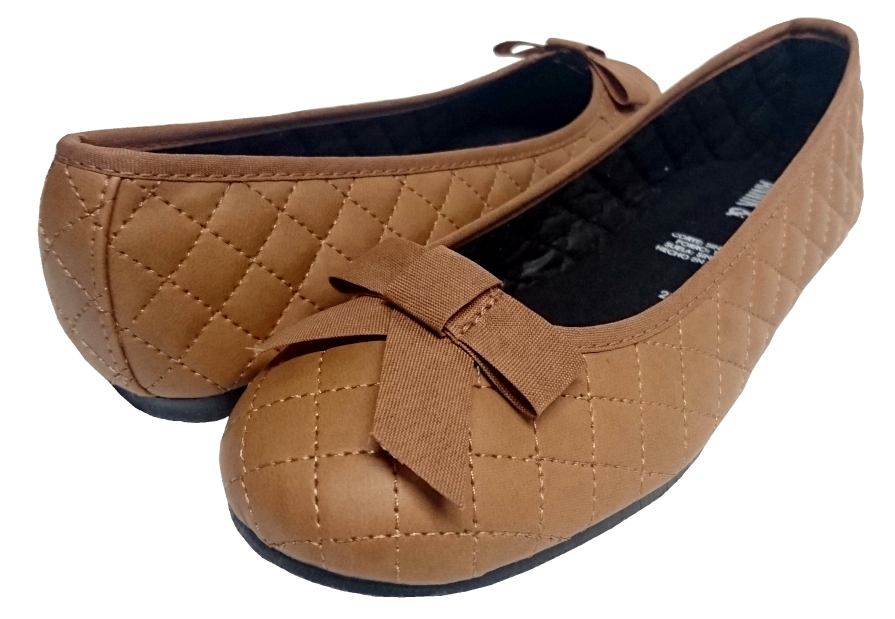 BALERINA FLAT COCO CAMEL
