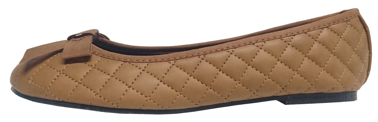 BALERINA FLAT COCO CAMEL - Imagen 3