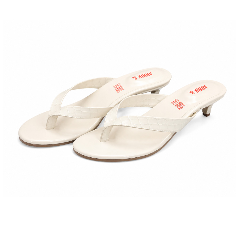SANDALIA FLORENCIA CREMA - Imagen 2