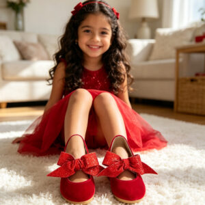 BALERINJA FLAT CLAUSS ROJO
