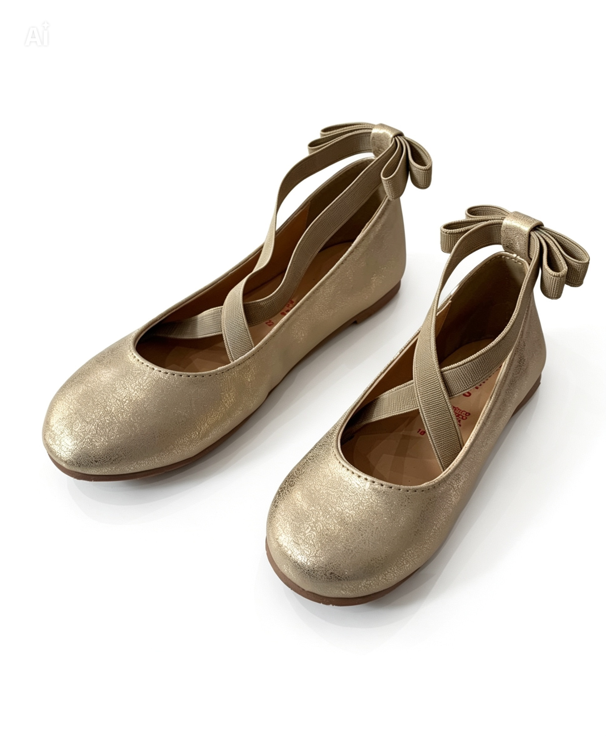 BALERINA FLAT FIORELLAN ORO